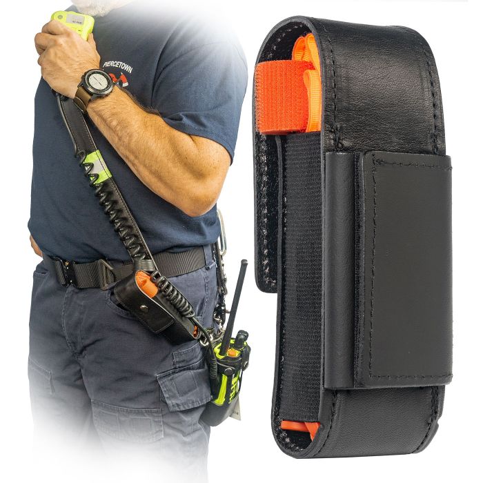 Boston Leather Tourniquet Holder with Loop Back - Emergency Responder  Products