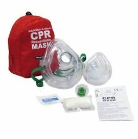 Adult & Infant CPR Mask Combo in Soft Case