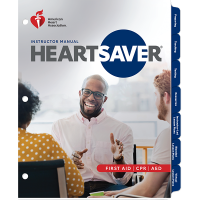 The Heartsaver First Aid CPR AED Instructor Manual- (Printed Product)   Deal!