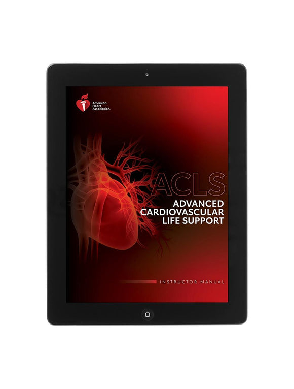 2020 AHA ACLS Instructor Manual eBook