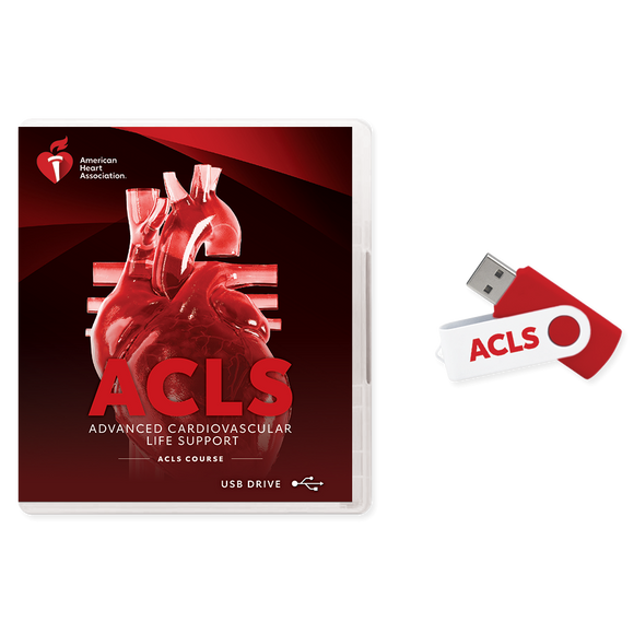 AHA ACLS Course Videos on USB Drive- 2025
