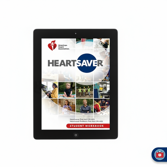 Heartsaver® First Aid Student Workbook eBook- 2025 (Digital Product)