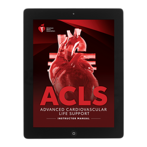 AHA ACLS Instructor Manual eBook- 2025