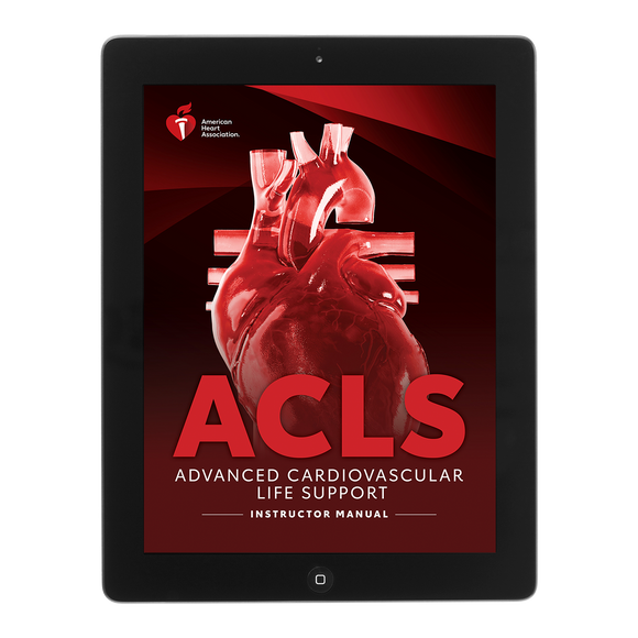 AHA ACLS Instructor Manual eBook- 2025