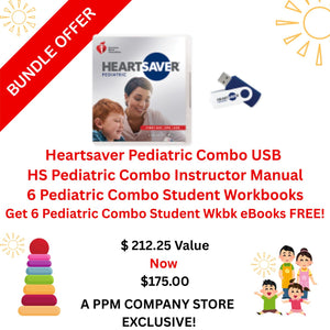 Heartsaver® Pediatric First Aid CPR AED Bundle w/ USB