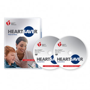 2020 AHA Heartsaver® Pediatric First Aid CPR AED DVD Set