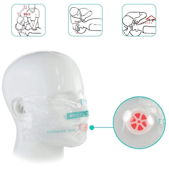 CPR Mask/ Keychain- Instructor Pack