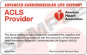 ACLS Provider eCard - 2025