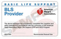 Basic Life Support (BLS) Course Completion eCard (Sold in sets of 5)