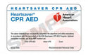 Heartsaver® CPR AED Course Completion eCard