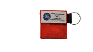 "Little Red" PPM Keychain/ CPR Mask